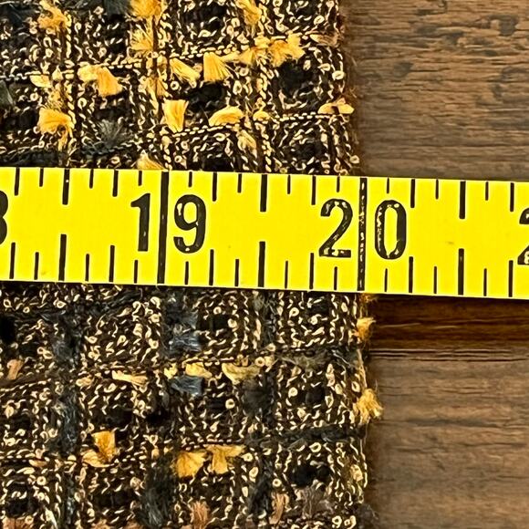 Amanda + Chelsea Brown Tweed Skirt Size 0 - Picture 8 of 10